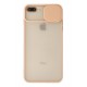Newface iPhone 7 Plus Kılıf Palm Buzlu Kamera Sürgülü Silikon - Pembe Newface iPhone 7 Plus Kılıf Palm Buzlu Kamera Sürgülü Silikon - Pembe