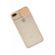 Newface iPhone 7 Plus Kılıf Palm Buzlu Kamera Sürgülü Silikon - Pembe Newface iPhone 7 Plus Kılıf Palm Buzlu Kamera Sürgülü Silikon - Pembe