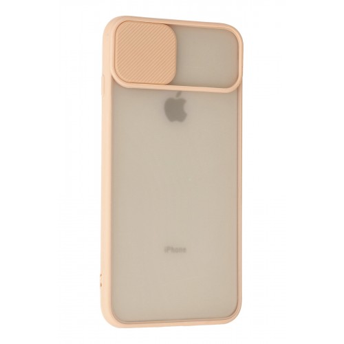 Newface iPhone 7 Plus Kılıf Palm Buzlu Kamera Sürgülü Silikon - Pembe Newface iPhone 7 Plus Kılıf Palm Buzlu Kamera Sürgülü Silikon - Pembe
