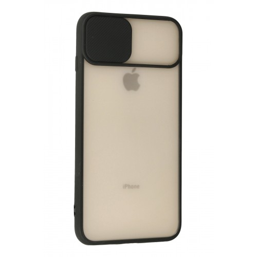 Newface iPhone 8 Plus Kılıf Palm Buzlu Kamera Sürgülü Silikon - Siyah Newface iPhone 8 Plus Kılıf Palm Buzlu Kamera Sürgülü Silikon - Siyah