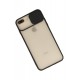 Newface iPhone 8 Plus Kılıf Palm Buzlu Kamera Sürgülü Silikon - Siyah Newface iPhone 8 Plus Kılıf Palm Buzlu Kamera Sürgülü Silikon - Siyah