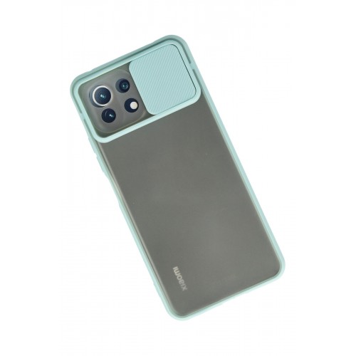 Newface Xiaomi Mİ 11 Lite Kılıf Palm Buzlu Kamera Sürgülü Silikon - Turkuaz Newface Xiaomi Mİ 11 Lite Kılıf Palm Buzlu Kamera Sürgülü Silikon - Turkuaz