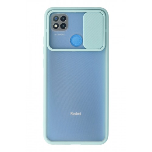 Newface Xiaomi Redmi 9C Kılıf Palm Buzlu Kamera Sürgülü Silikon - Turkuaz Newface Xiaomi Redmi 9C Kılıf Palm Buzlu Kamera Sürgülü Silikon - Turkuaz
