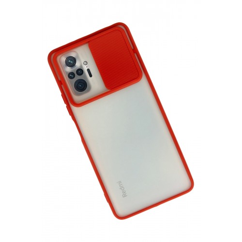 Newface Xiaomi Redmi Note 10 Pro Kılıf Palm Buzlu Kamera Sürgülü Silikon - Kırmızı Newface Xiaomi Redmi Note 10 Pro Kılıf Palm Buzlu Kamera Sürgülü Silikon - Kırmızı