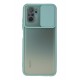 Newface Xiaomi Redmi Note 10 Kılıf Palm Buzlu Kamera Sürgülü Silikon - Turkuaz Newface Xiaomi Redmi Note 10 Kılıf Palm Buzlu Kamera Sürgülü Silikon - Turkuaz