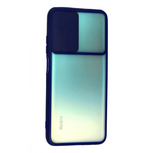 Newface Xiaomi Redmi Note 10S Kılıf Palm Buzlu Kamera Sürgülü Silikon - Lacivert Newface Xiaomi Redmi Note 10S Kılıf Palm Buzlu Kamera Sürgülü Silikon - Lacivert