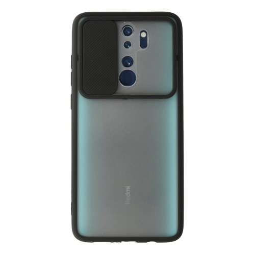 Newface Xiaomi Redmi Note 8 Pro Kılıf Palm Buzlu Kamera Sürgülü Silikon - Siyah Newface Xiaomi Redmi Note 8 Pro Kılıf Palm Buzlu Kamera Sürgülü Silikon - Siyah