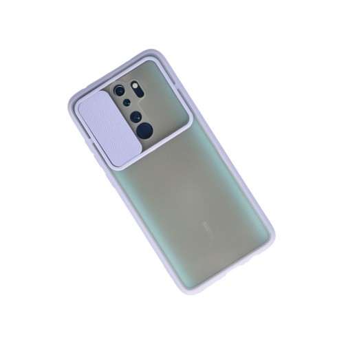 Newface Xiaomi Redmi Note 8 Pro Kılıf Palm Buzlu Kamera Sürgülü Silikon - Lila Newface Xiaomi Redmi Note 8 Pro Kılıf Palm Buzlu Kamera Sürgülü Silikon - Lila