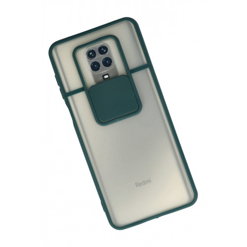 Newface Xiaomi Redmi Note 9S Kılıf Palm Buzlu Kamera Sürgülü Silikon - Yeşil Newface Xiaomi Redmi Note 9S Kılıf Palm Buzlu Kamera Sürgülü Silikon - Yeşil