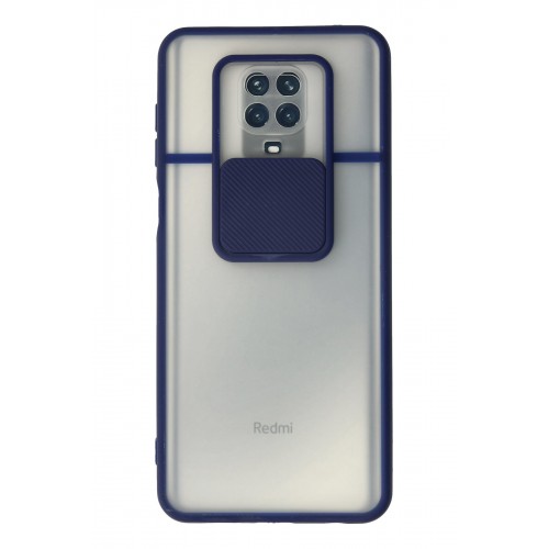 Newface Xiaomi Redmi Note 9S Kılıf Palm Buzlu Kamera Sürgülü Silikon - Lacivert Newface Xiaomi Redmi Note 9S Kılıf Palm Buzlu Kamera Sürgülü Silikon - Lacivert