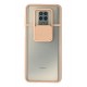 Newface Xiaomi Redmi Note 9S Kılıf Palm Buzlu Kamera Sürgülü Silikon - Pembe Newface Xiaomi Redmi Note 9S Kılıf Palm Buzlu Kamera Sürgülü Silikon - Pembe