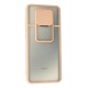 Newface Xiaomi Redmi Note 9S Kılıf Palm Buzlu Kamera Sürgülü Silikon - Pembe Newface Xiaomi Redmi Note 9S Kılıf Palm Buzlu Kamera Sürgülü Silikon - Pembe