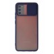Newface Samsung Galaxy A02S Kılıf Palm Buzlu Kamera Sürgülü Silikon - Lacivert Newface Samsung Galaxy A02S Kılıf Palm Buzlu Kamera Sürgülü Silikon - Lacivert