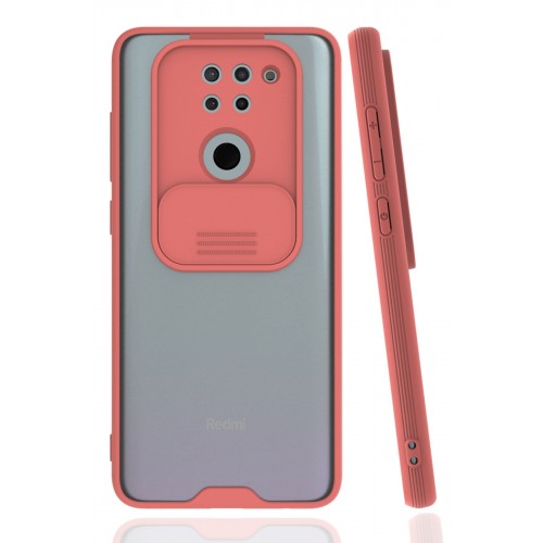 Newface Xiaomi Redmi Note 9 Kılıf Platin Kamera Koruma Silikon - Pembe Newface Xiaomi Redmi Note 9 Kılıf Platin Kamera Koruma Silikon - Pembe