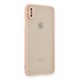 Newface iPhone XS Max Kılıf Montreal Silikon Kapak - Pembe