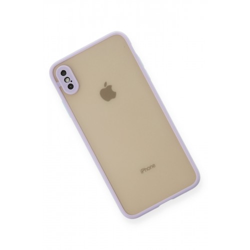 Newface iPhone XS Max Kılıf Montreal Silikon Kapak - Mor Newface iPhone XS Max Kılıf Montreal Silikon Kapak - Mor