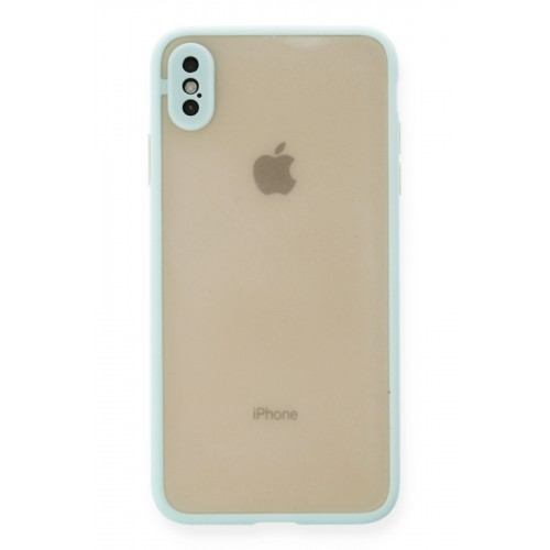 Newface iPhone XS Kılıf Montreal Silikon Kapak - Turkuaz Newface iPhone XS Kılıf Montreal Silikon Kapak - Turkuaz