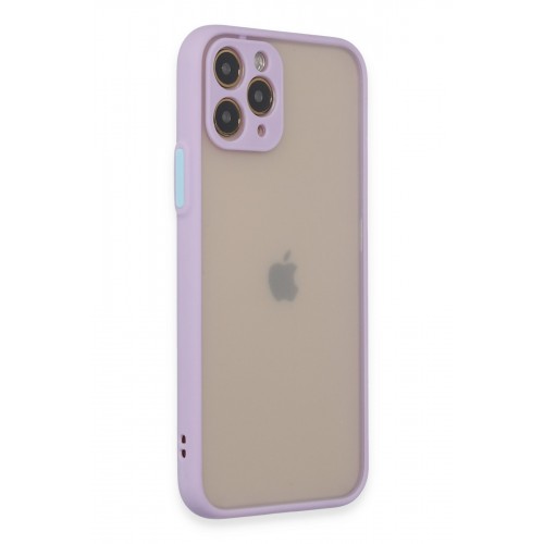 Newface iPhone 11 Pro Kılıf Montreal Silikon Kapak - Mor Newface iPhone 11 Pro Kılıf Montreal Silikon Kapak - Mor