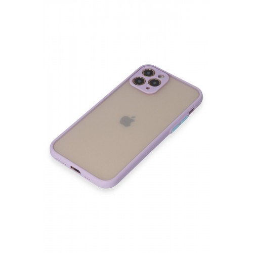 Newface iPhone 11 Pro Kılıf Montreal Silikon Kapak - Mor Newface iPhone 11 Pro Kılıf Montreal Silikon Kapak - Mor