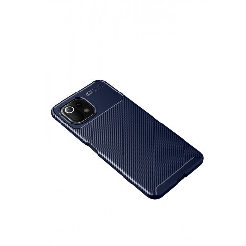 Newface Xiaomi Mİ 11 Lite Kılıf Focus Karbon Silikon - Lacivert Newface Xiaomi Mİ 11 Lite Kılıf Focus Karbon Silikon - Lacivert
