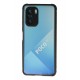 Newface Xiaomi Redmi K40 Kılıf Miami Şeffaf Silikon  - Siyah