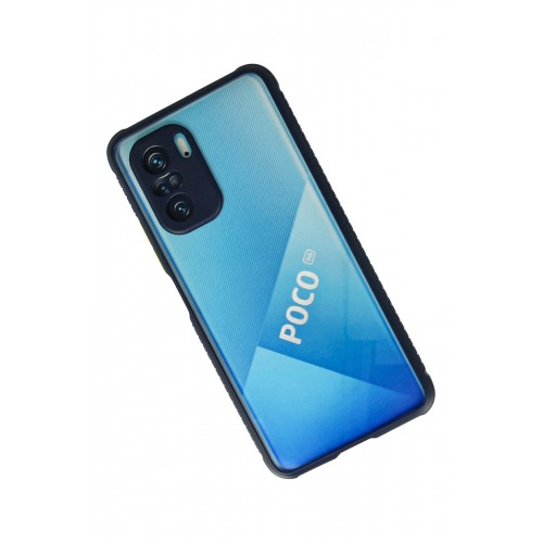 Newface Xiaomi Redmi K40 Kılıf Miami Şeffaf Silikon - Lacivert Newface Xiaomi Redmi K40 Kılıf Miami Şeffaf Silikon - Lacivert
