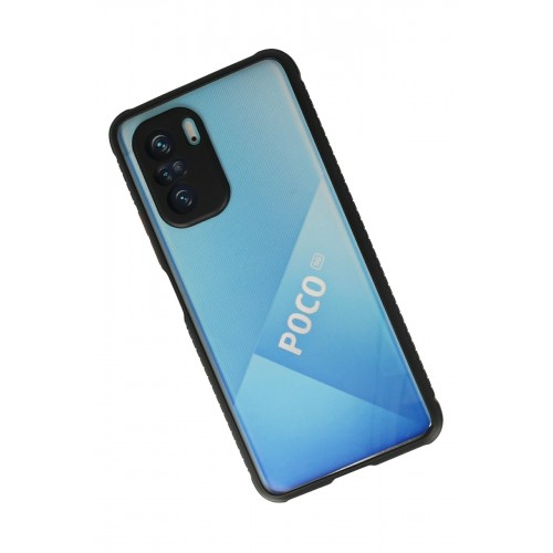 Newface Xiaomi Redmi K40 Pro Kılıf Miami Şeffaf Silikon - Siyah Newface Xiaomi Redmi K40 Pro Kılıf Miami Şeffaf Silikon - Siyah