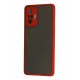 Newface Xiaomi Redmi Note 10 Pro Kılıf Montreal Silikon Kapak - Kırmızı