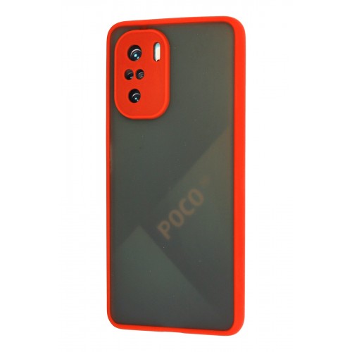 Newface Xiaomi Poco F3 Kılıf Montreal Silikon Kapak - Kırmızı Newface Xiaomi Poco F3 Kılıf Montreal Silikon Kapak - Kırmızı
