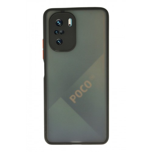 Newface Xiaomi Redmi K40 Pro Kılıf Montreal Silikon Kapak - Siyah