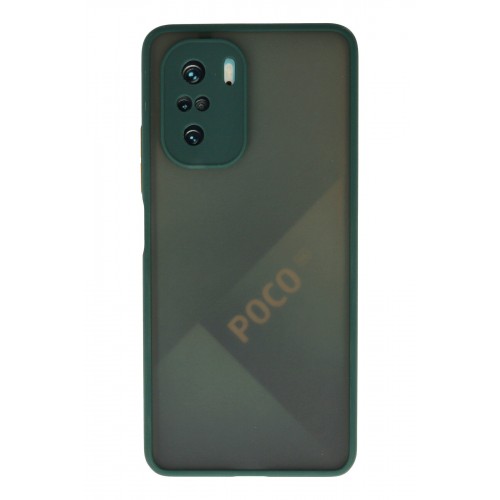 Newface Xiaomi Redmi K40 Pro Kılıf Montreal Silikon Kapak - Yeşil