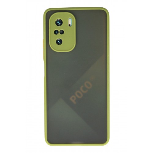 Newface Xiaomi Redmi K40 Pro Kılıf Montreal Silikon Kapak - Açık Yeşil