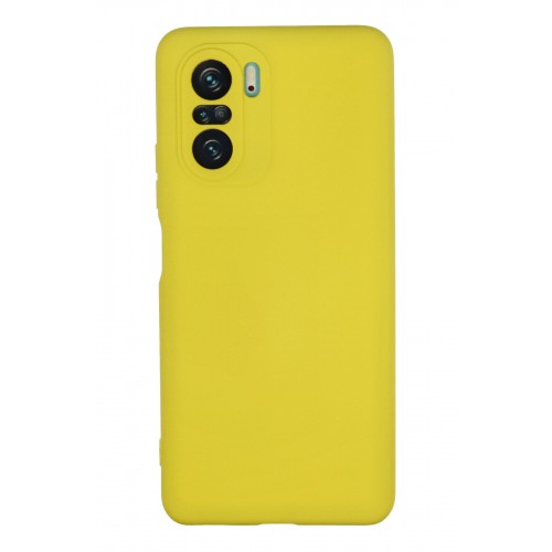Newface Xiaomi Redmi K40 Kılıf Nano içi Kadife Silikon - Sarı Newface Xiaomi Redmi K40 Kılıf Nano içi Kadife Silikon - Sarı