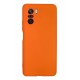 Newface Xiaomi Redmi K40 Pro Kılıf Nano içi Kadife Silikon - Turuncu Newface Xiaomi Redmi K40 Pro Kılıf Nano içi Kadife Silikon - Turuncu