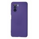 Newface Xiaomi Redmi K40 Pro Kılıf Nano içi Kadife Silikon - Mor Newface Xiaomi Redmi K40 Pro Kılıf Nano içi Kadife Silikon - Mor
