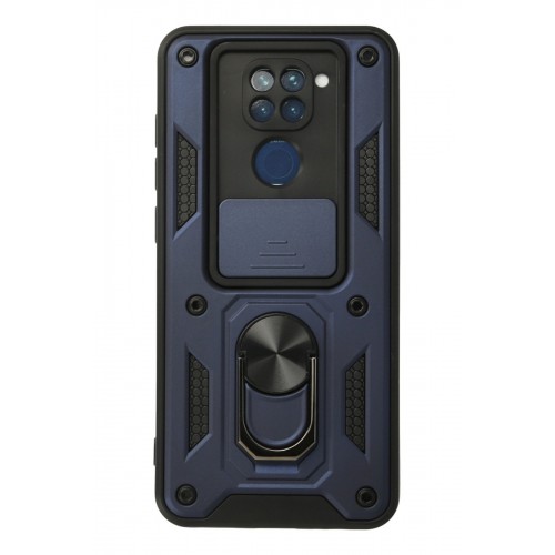 Newface Xiaomi Redmi Note 9 Kılıf Pars Lens Yüzüklü Silikon - Lacivert Newface Xiaomi Redmi Note 9 Kılıf Pars Lens Yüzüklü Silikon - Lacivert