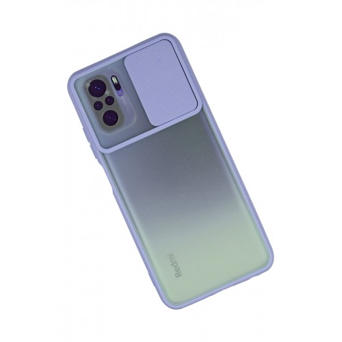Newface Xiaomi Redmi Note 10S Kılıf Palm Buzlu Kamera Sürgülü Silikon - Lila Newface Xiaomi Redmi Note 10S Kılıf Palm Buzlu Kamera Sürgülü Silikon - Lila
