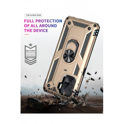 Newface Oppo Reno 5 Lite Kılıf Sofya Yüzüklü Silikon Kapak - Gold Newface Oppo Reno 5 Lite Kılıf Sofya Yüzüklü Silikon Kapak - Gold