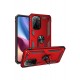 Newface Xiaomi Redmi K40 Kılıf Sofya Yüzüklü Silikon Kapak - Kırmızı Newface Xiaomi Redmi K40 Kılıf Sofya Yüzüklü Silikon Kapak - Kırmızı