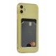 Newface iPhone 11 Kılıf Kart Şeffaf Silikon - Şeffaf Newface iPhone 11 Kılıf Kart Şeffaf Silikon - Şeffaf