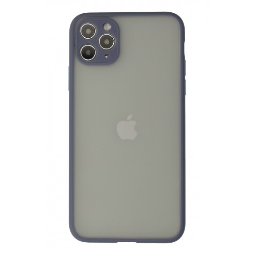 Newface iPhone 12 Pro Max Kılıf Montreal Silikon Kapak - Gri