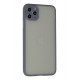 Newface iPhone 12 Pro Max Kılıf Montreal Silikon Kapak - Gri