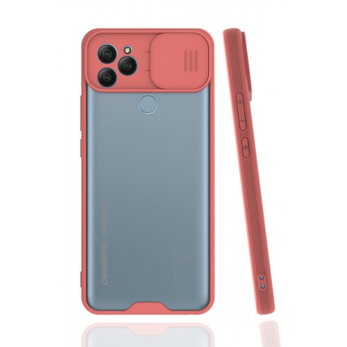 Newface General Mobile GM 21 Kılıf Platin Kamera Koruma Silikon - Pembe