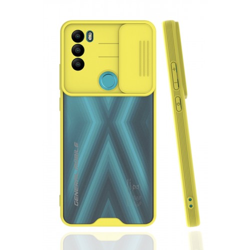 Newface General Mobile GM 21 Plus Kılıf Platin Kamera Koruma Silikon - Sarı Newface General Mobile GM 21 Plus Kılıf Platin Kamera Koruma Silikon - Sarı