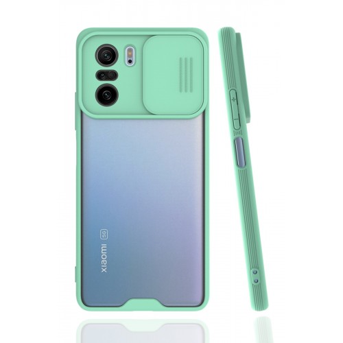 Newface Xiaomi Redmi K40 Kılıf Platin Kamera Koruma Silikon - Açık Yeşil Newface Xiaomi Redmi K40 Kılıf Platin Kamera Koruma Silikon - Açık Yeşil