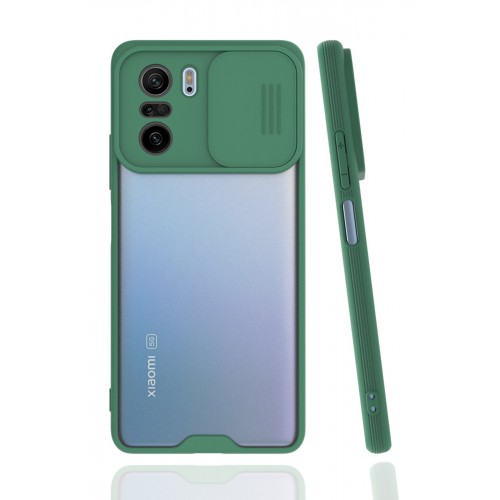 Newface Xiaomi Redmi K40 Pro Kılıf Platin Kamera Koruma Silikon - Yeşil Newface Xiaomi Redmi K40 Pro Kılıf Platin Kamera Koruma Silikon - Yeşil