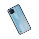 Newface Realme C21 Kılıf Miami Şeffaf Silikon  - Lacivert