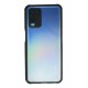 Newface Oppo A54 4G Kılıf Miami Şeffaf Silikon  - Siyah