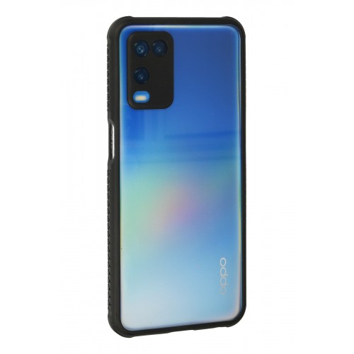 Newface Oppo A54 4G Kılıf Miami Şeffaf Silikon - Siyah Newface Oppo A54 4G Kılıf Miami Şeffaf Silikon - Siyah