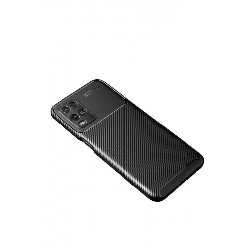Newface Oppo A54 4G Kılıf Focus Karbon Silikon - Siyah Newface Oppo A54 4G Kılıf Focus Karbon Silikon - Siyah